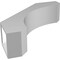 Ekena Millwork 6-in. W x 22-in. D x 22-in. H Legacy Architectural Grade PVC Knee Brace BRCP06X22X22LEC - alternate 5